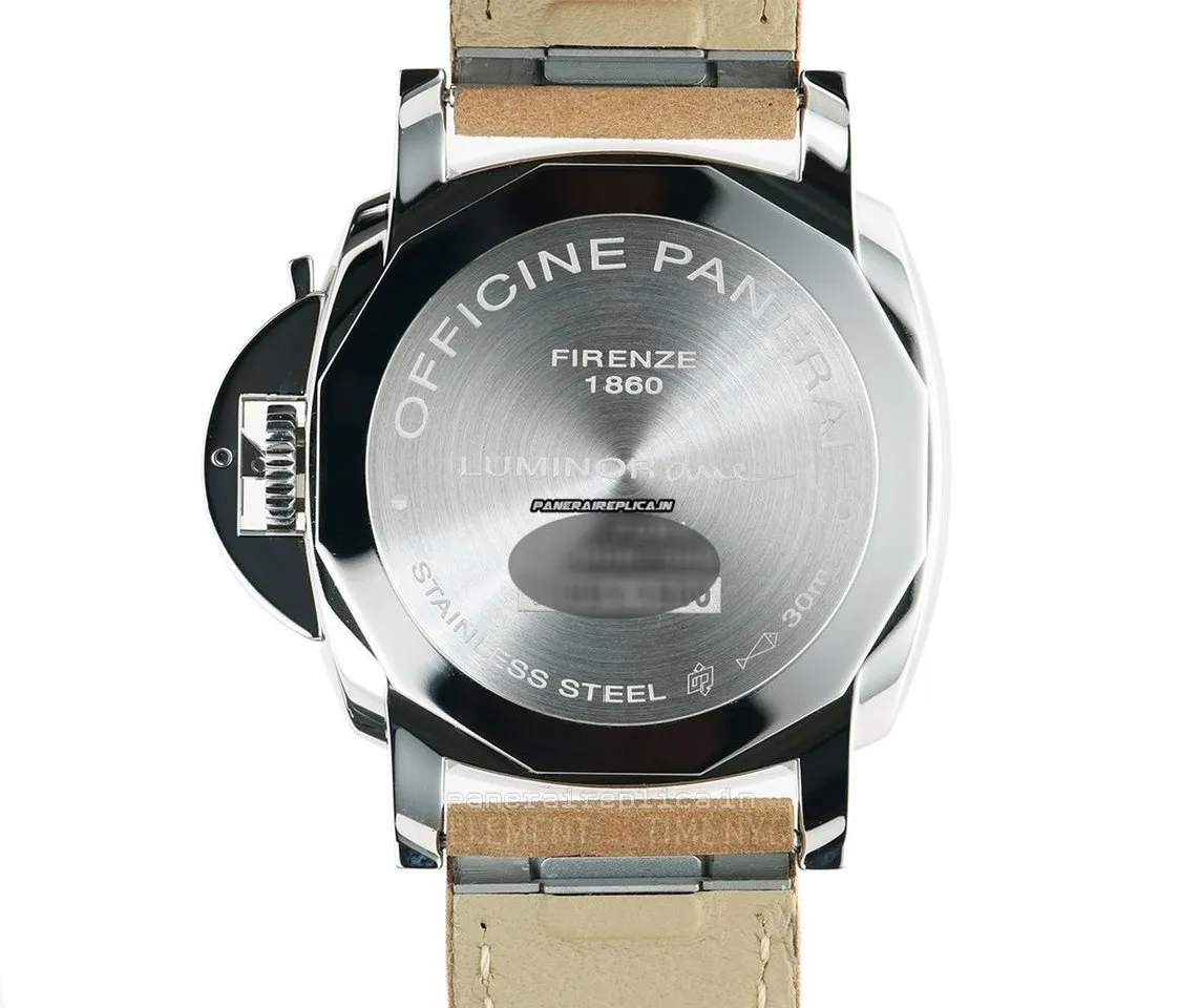 Alternative view of Remarkable Replica Panerai Luminor Due 38x46mm Steel Case Automatic Watch