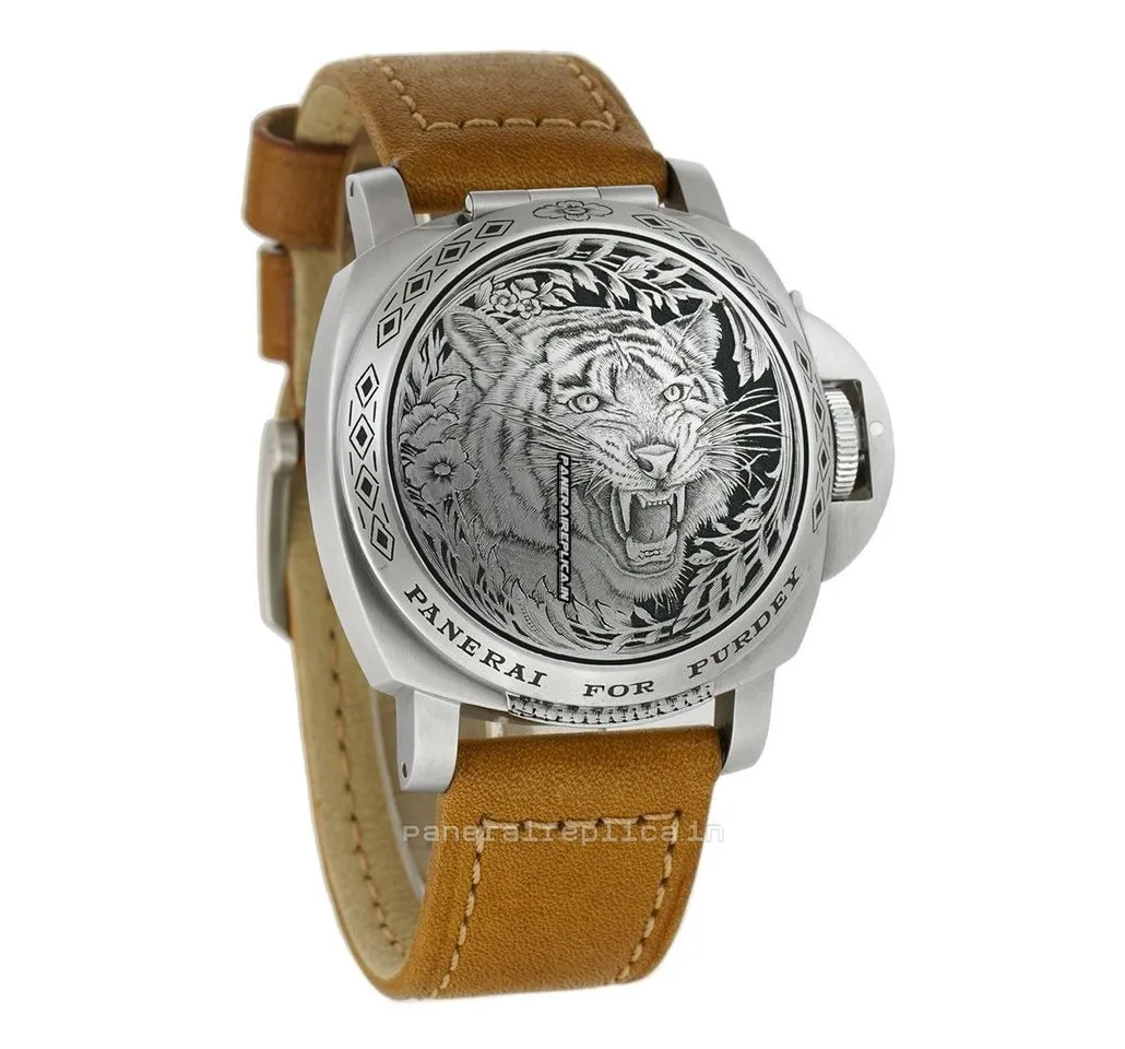 Alternative view of Cheap Replica Panerai Special Editions 44x53mm Steel Case Automatic Watch
