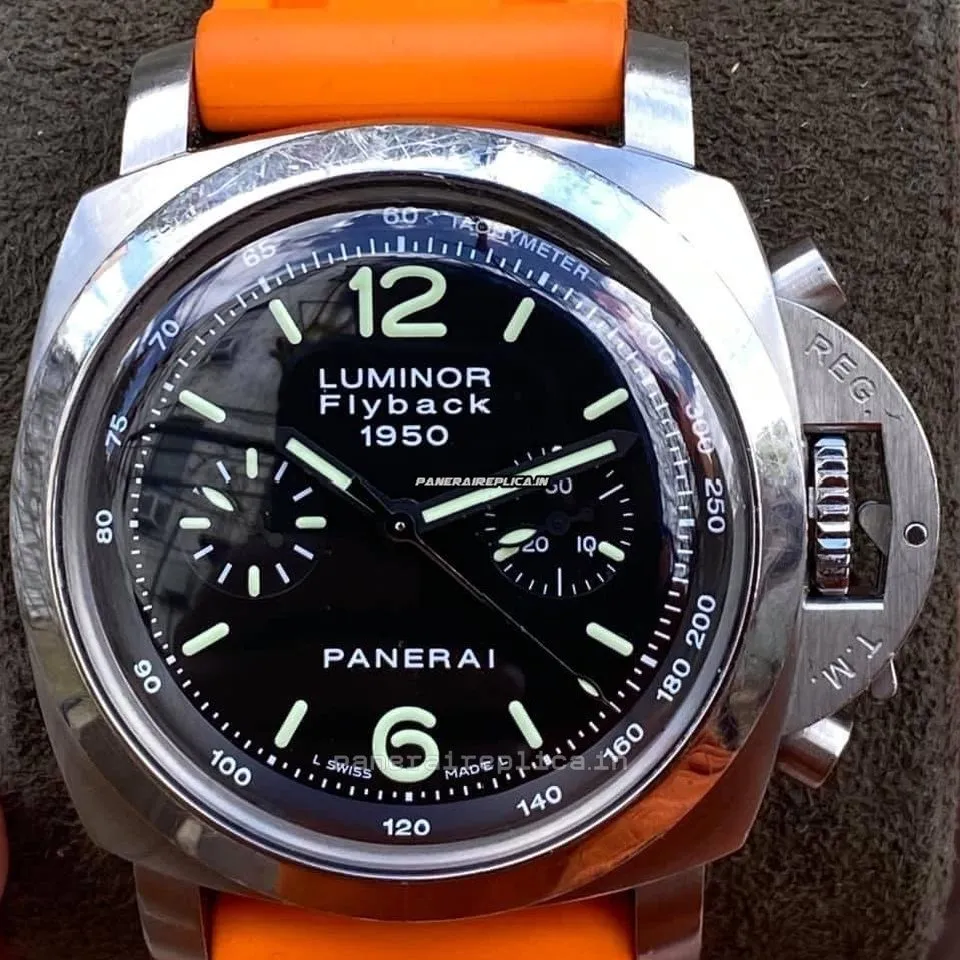 Alternative view of Affordable Clone Panerai Luminor 1950 44mm Steel Case Mens/unisex Automatic Watch