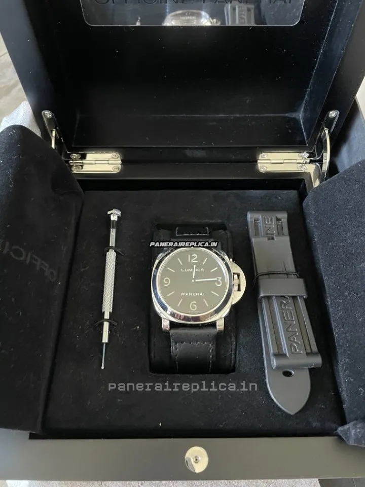 Popular Replica Panerai Luminor Base 44mm Steel Case Mens/unisex Manual Winding Watch