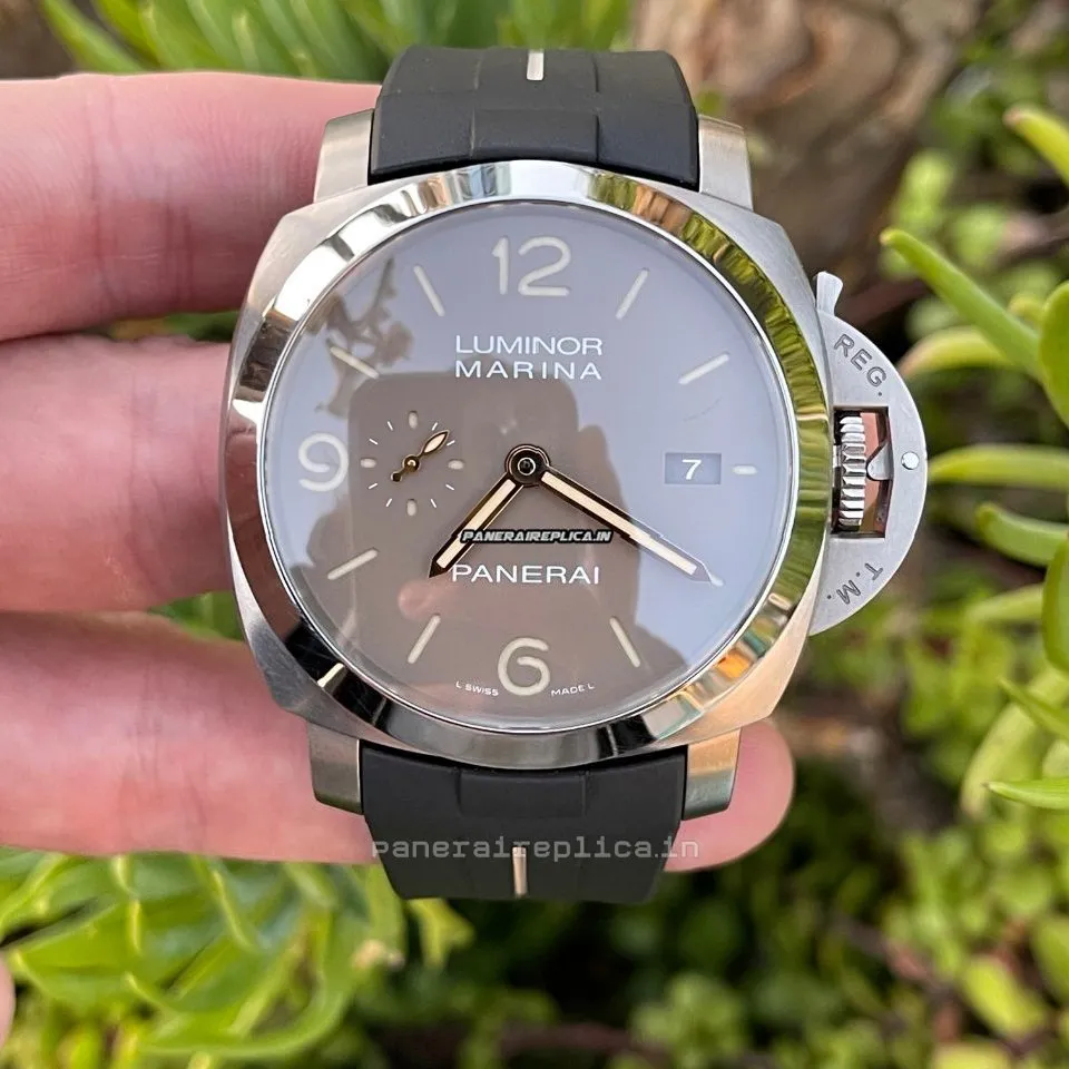 Mind-boggling Imitation Panerai Luminor 1950 Titanium Case Watch
