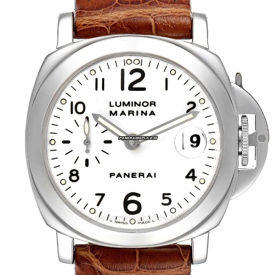 Alternative view of Nice Clone Panerai Luminor Marina 40mm Steel Case Mens/unisex Automatic Watch