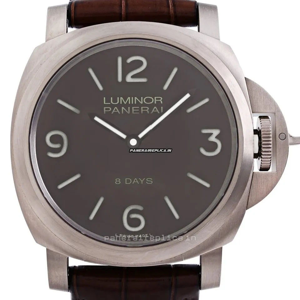 Alternative view of Best Fake Panerai Panerai Watches 44mm Titanium Case Mens/unisex Manual Winding Watch