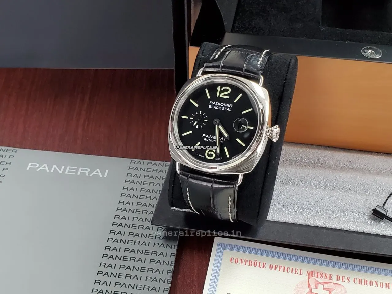 Lovely Fake Panerai Radiomir Black Seal 45mm Steel Case Mens/unisex Automatic Watch