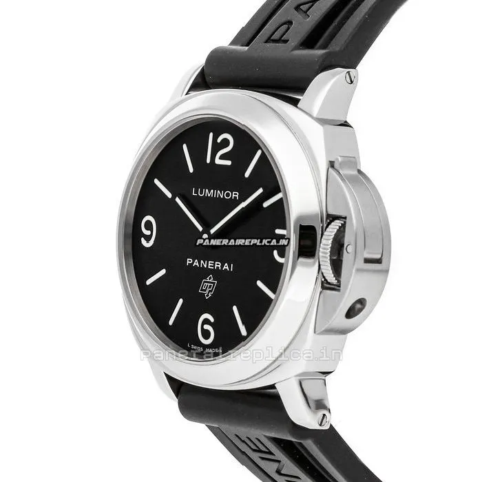 Alternative view of Terrific Replica Panerai Luminor Base 44mm Steel Case Mens/unisex Manual Winding Watch