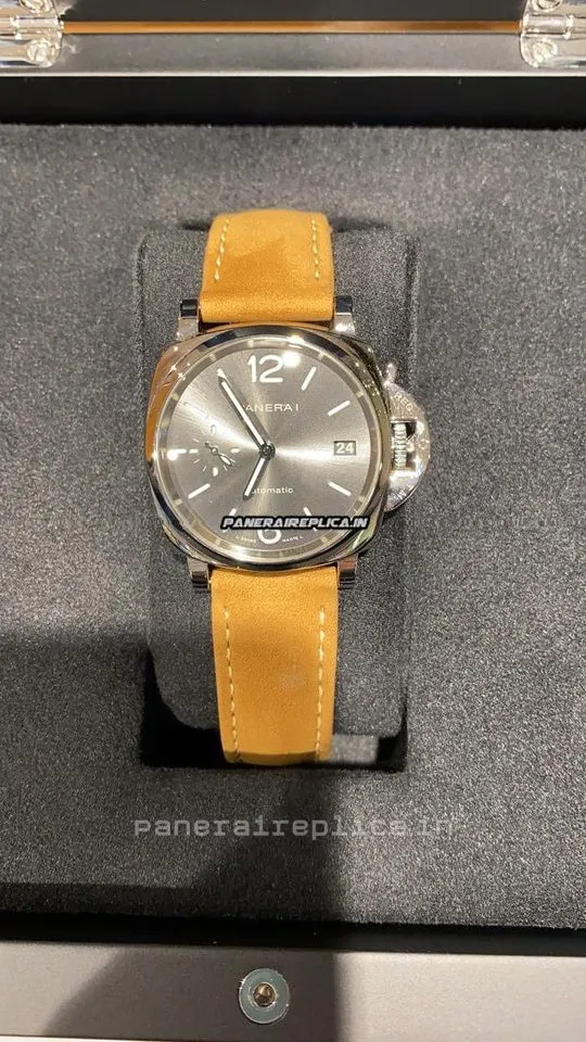 Alternative view of Great Copies Panerai Luminor Due 38mm Steel Case Mens/unisex Automatic Watch