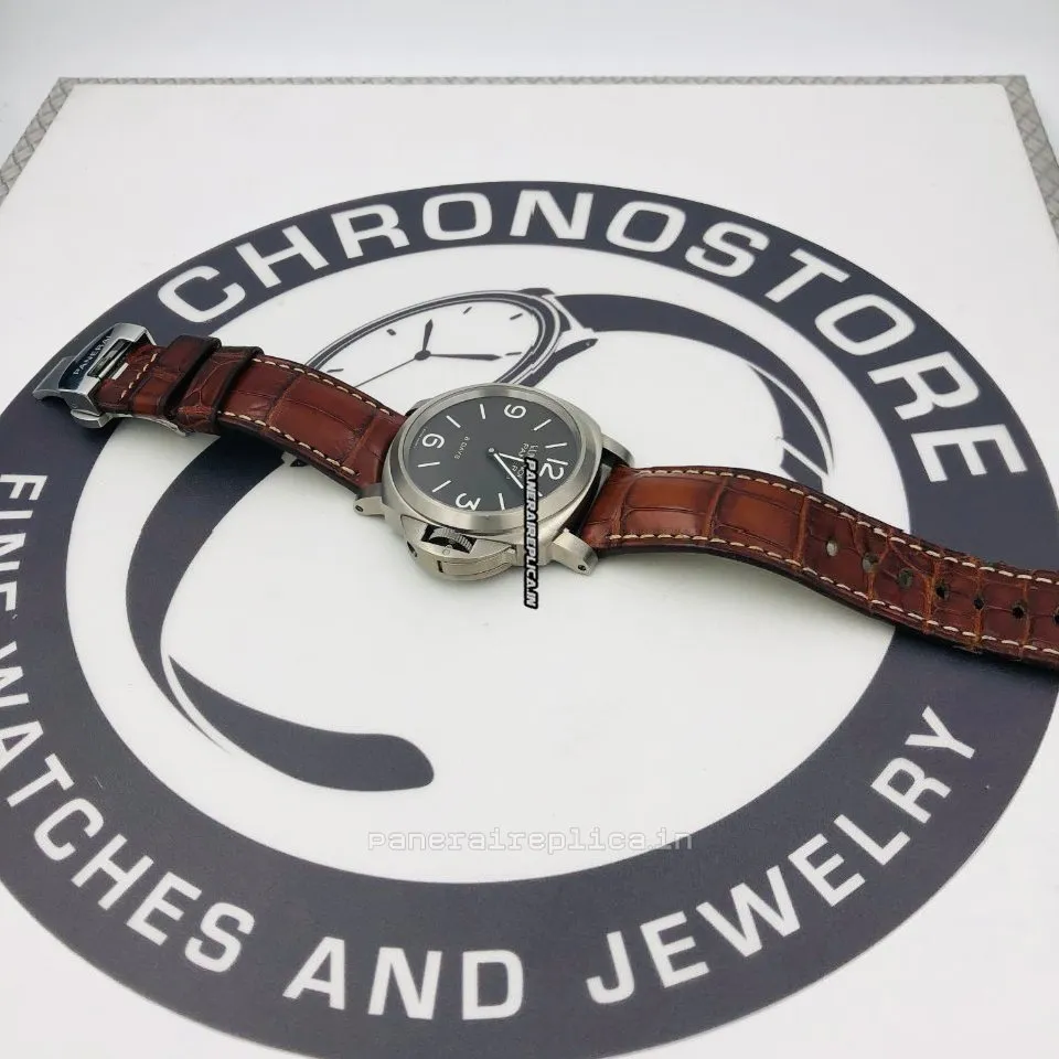 Alternative view of Perfect Replica Panerai Panerai Watches 44mm Titanium Case Mens/unisex Manual Winding Watch