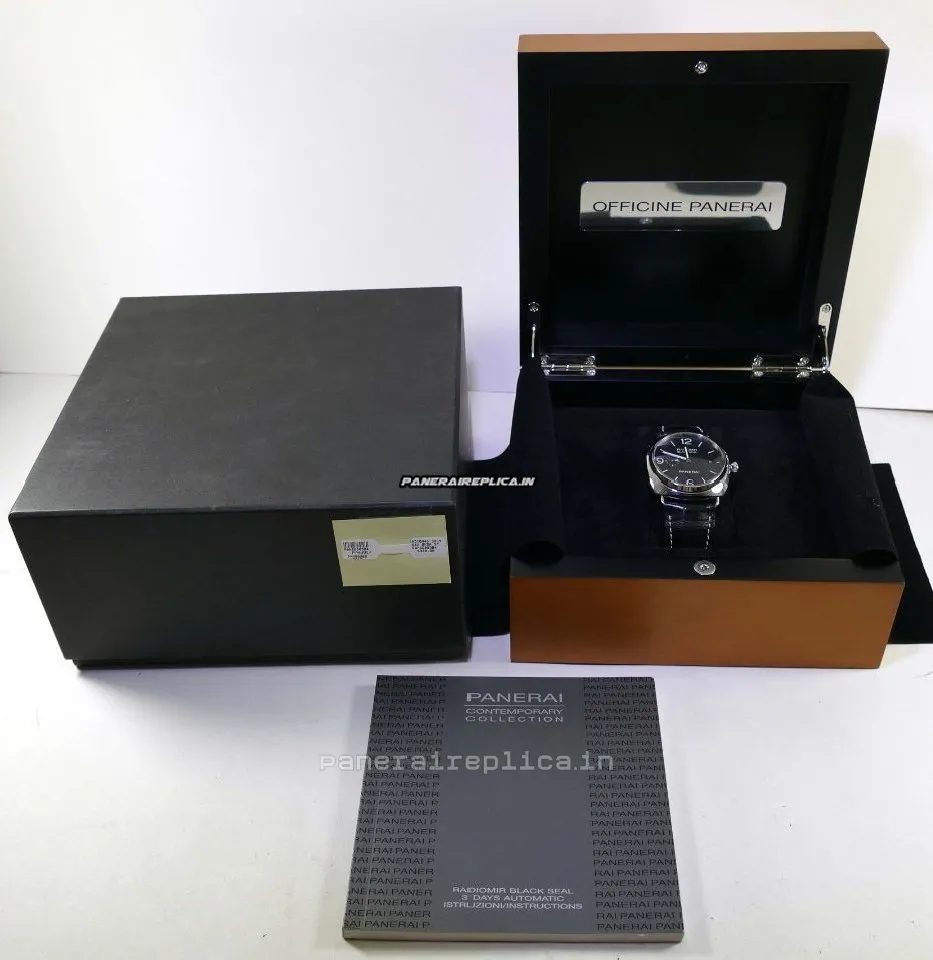 Alternative view of Cool Copies Panerai Radiomir Black Seal Watch