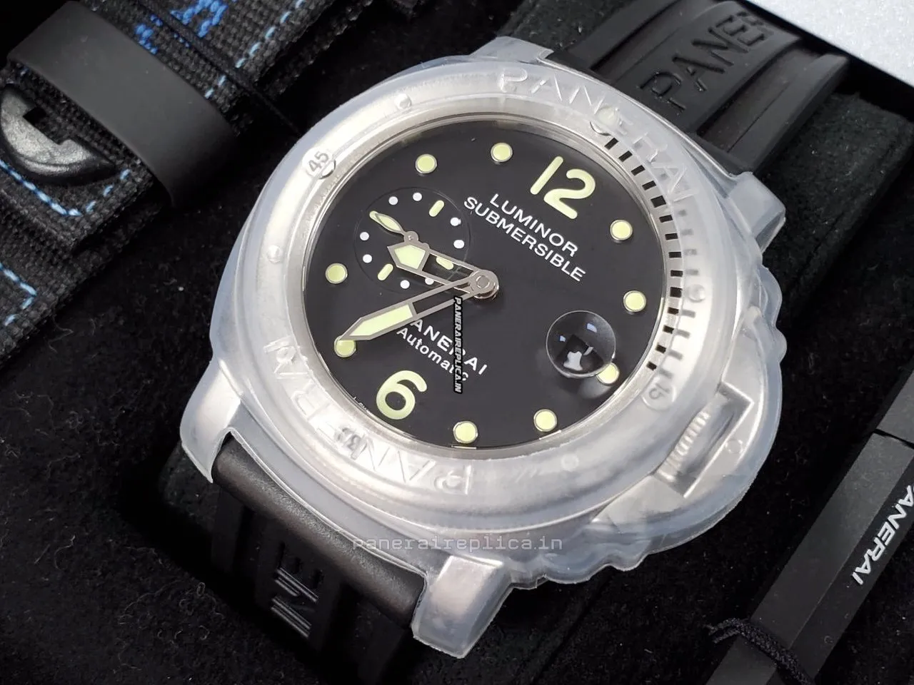 Wonderful Copies Panerai Luminor Submersible 44mm Steel Case Mens/unisex Automatic Watch