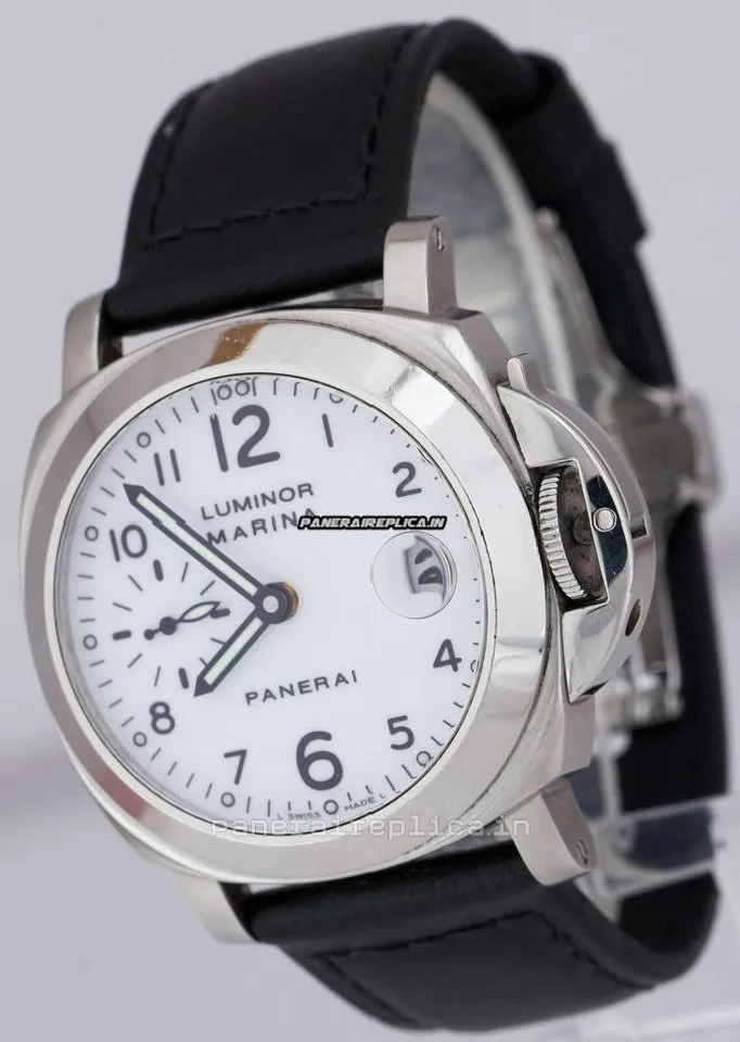 Alternative view of Pleasing Fakes Panerai Luminor Marina 40mm Steel Case Mens/unisex Automatic Watch