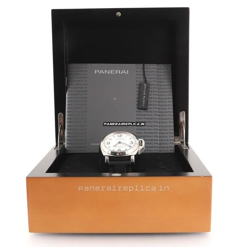 Alternative view of Incredible Replica Panerai Luminor Base 44mm Steel Case Mens/unisex Manual Winding Watch