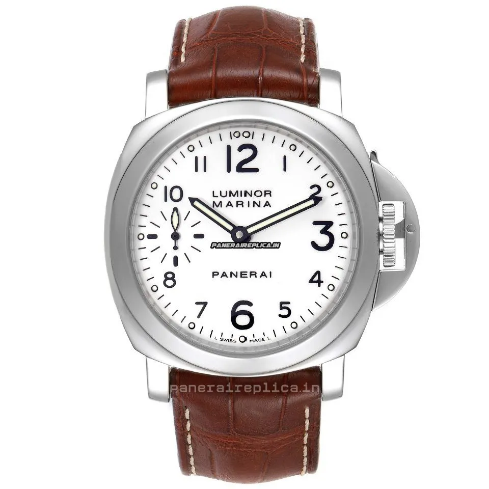 Alternative view of Fine Imitation Panerai Luminor Marina 44mm Steel Case Mens/unisex Manual Winding Watch