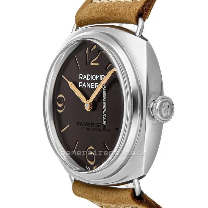Alternative view of Mind-boggling Replicas Panerai Panerai Watches 45mm Steel Case Mens/unisex Manual Winding Watch