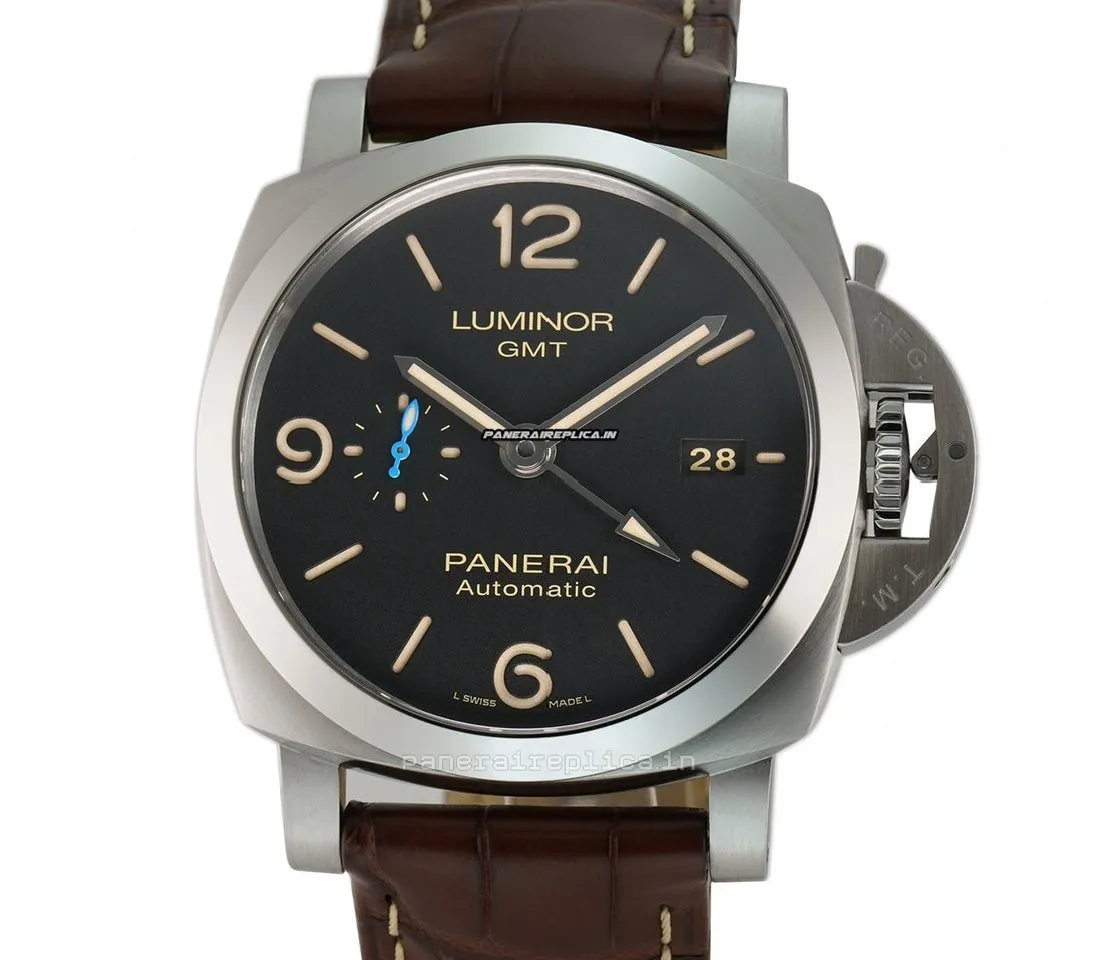 Amazing Replica Panerai Luminor 1950 44x54mm Steel Case Automatic Watch