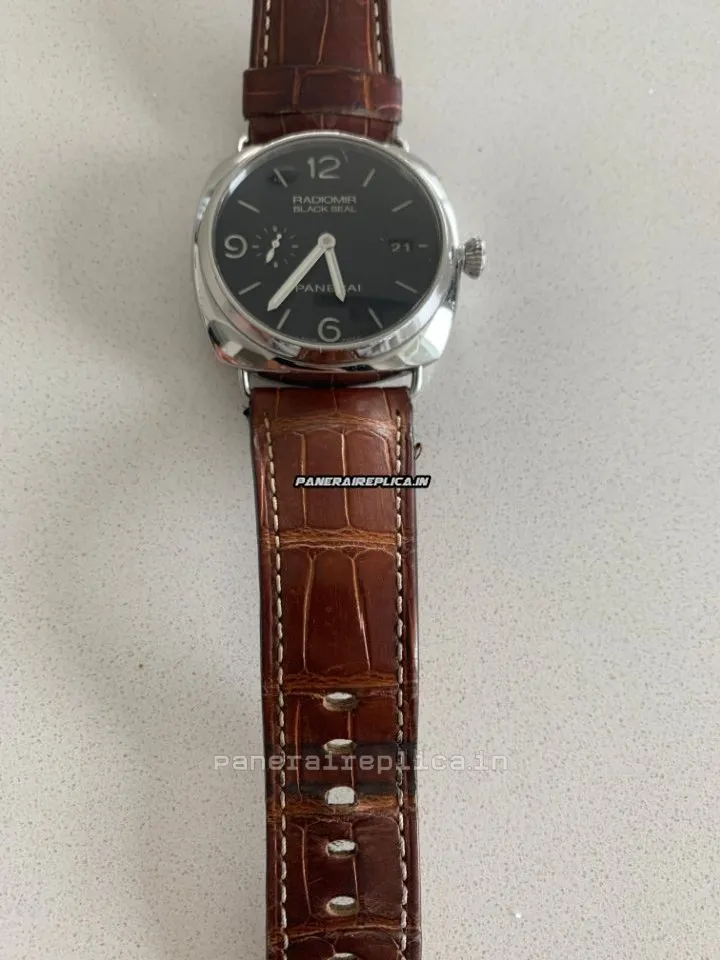 Alternative view of Wonderful Copy Panerai Radiomir Black Seal 45mm Steel Case Mens/unisex Automatic Watch