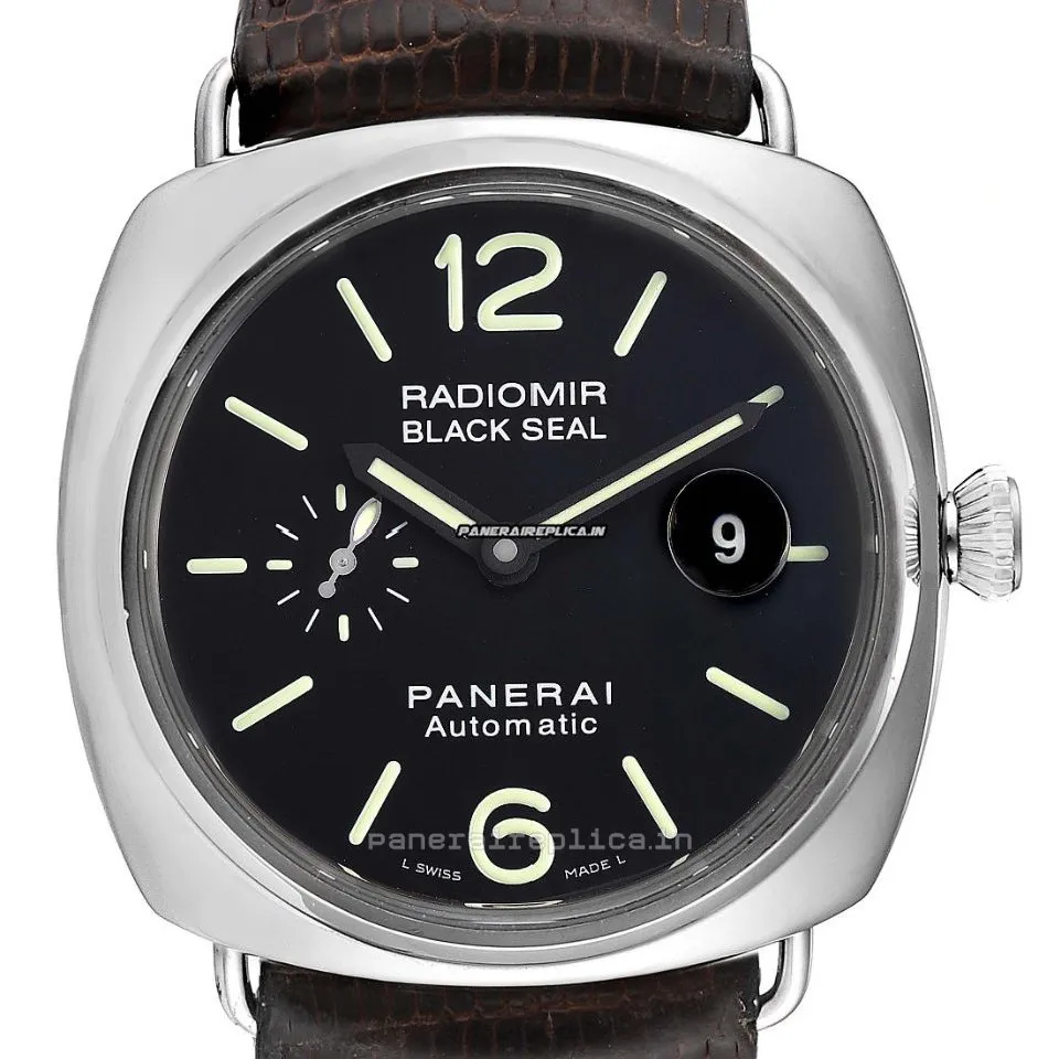 Alternative view of Fabulous Replica Panerai Radiomir Black Seal 45mm Steel Case Mens/unisex Automatic Watch