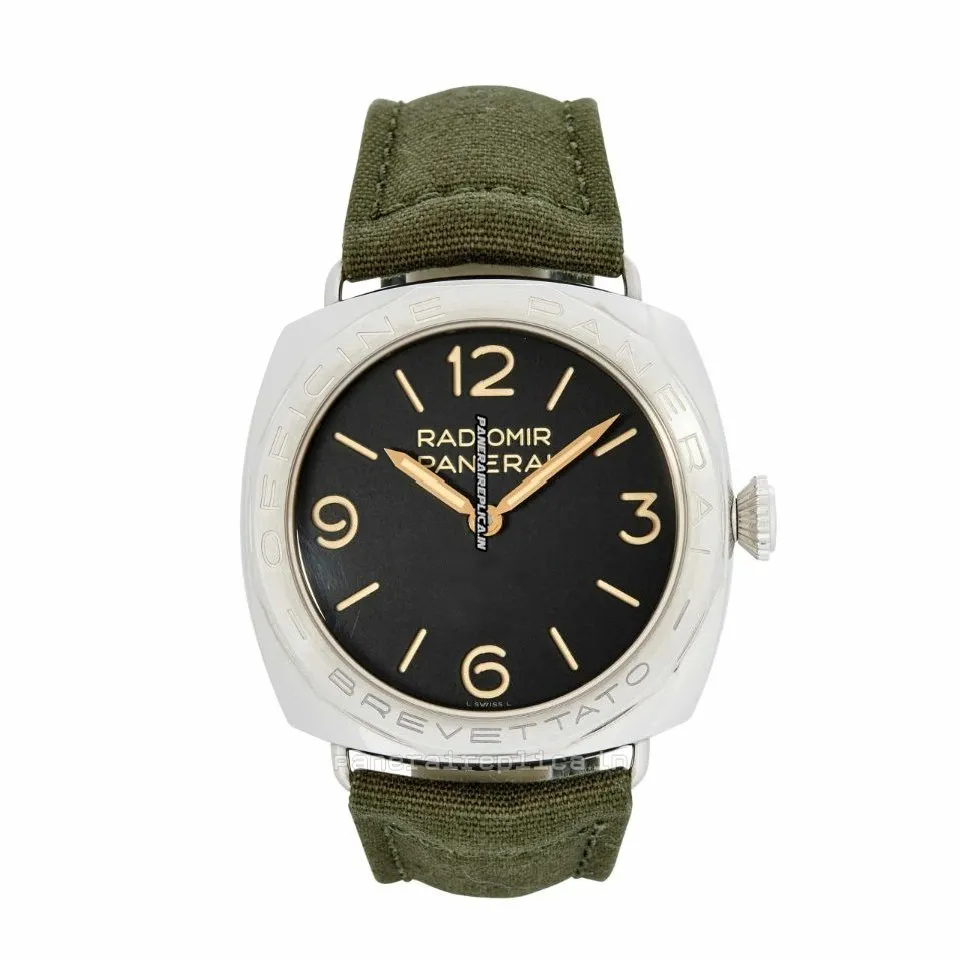 Good Fake Panerai Special Editions 47mm Steel Case Mens/unisex Manual Winding Watch