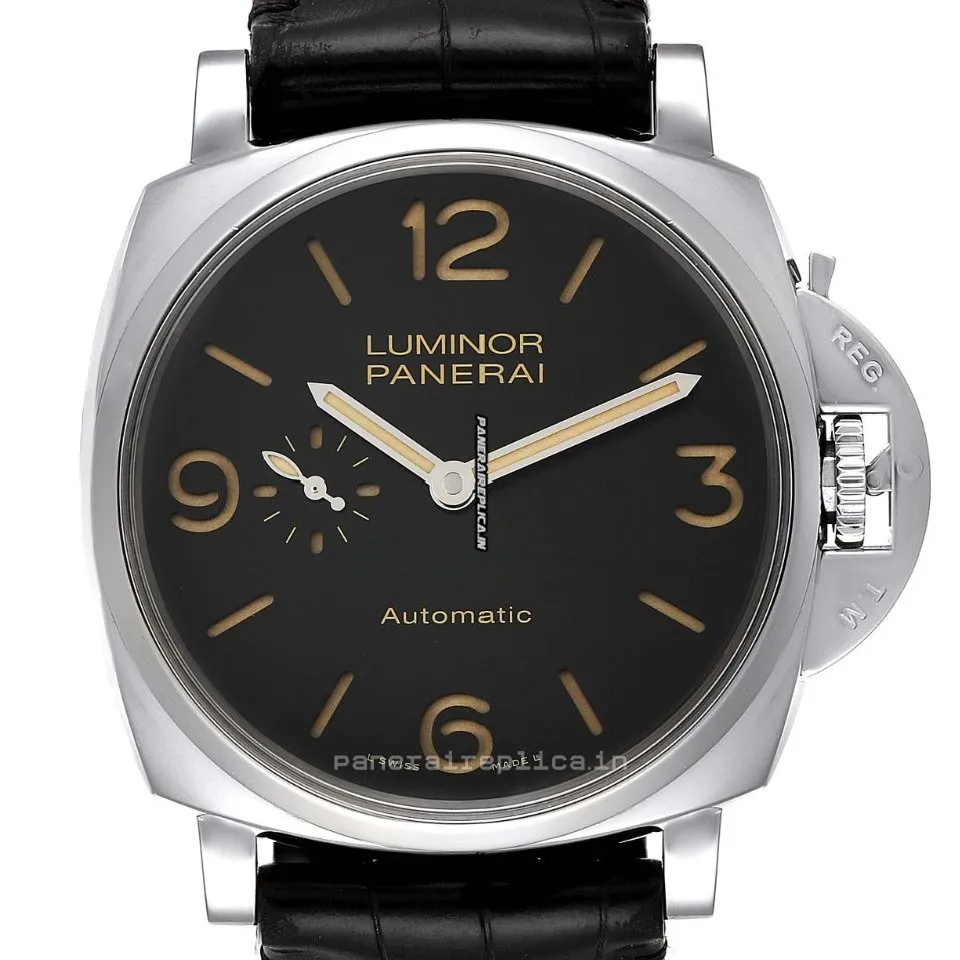 Alternative view of Beautiful Imitation Panerai Luminor Due 45mm Steel Case Mens/unisex Automatic Watch
