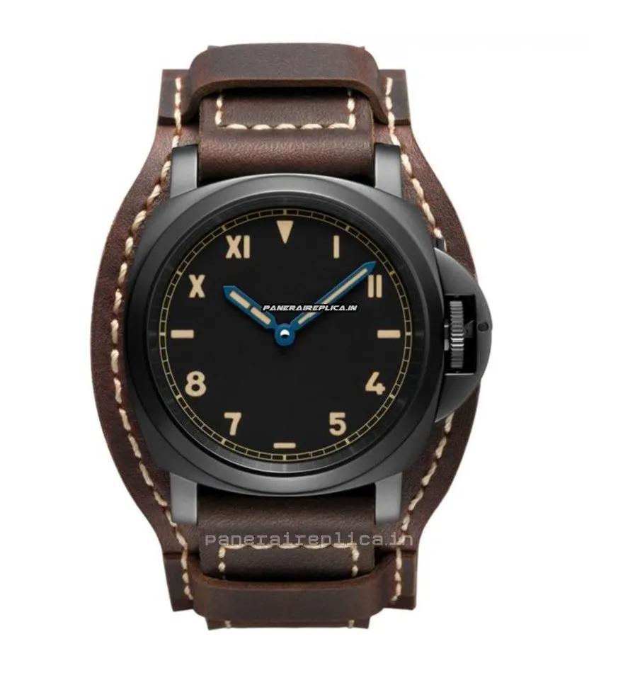 Suitable Replicas Panerai Luminor 44mm Titanium Case Mens/unisex Manual Winding Watch