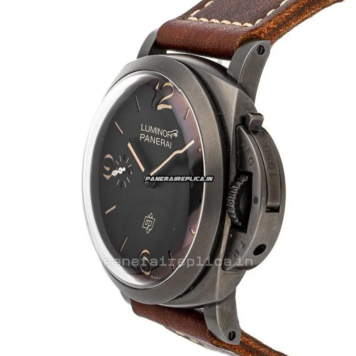 Alternative view of Appealing Clone Panerai Special Editions 47mm Titanium Case Mens/unisex Manual Winding Watch