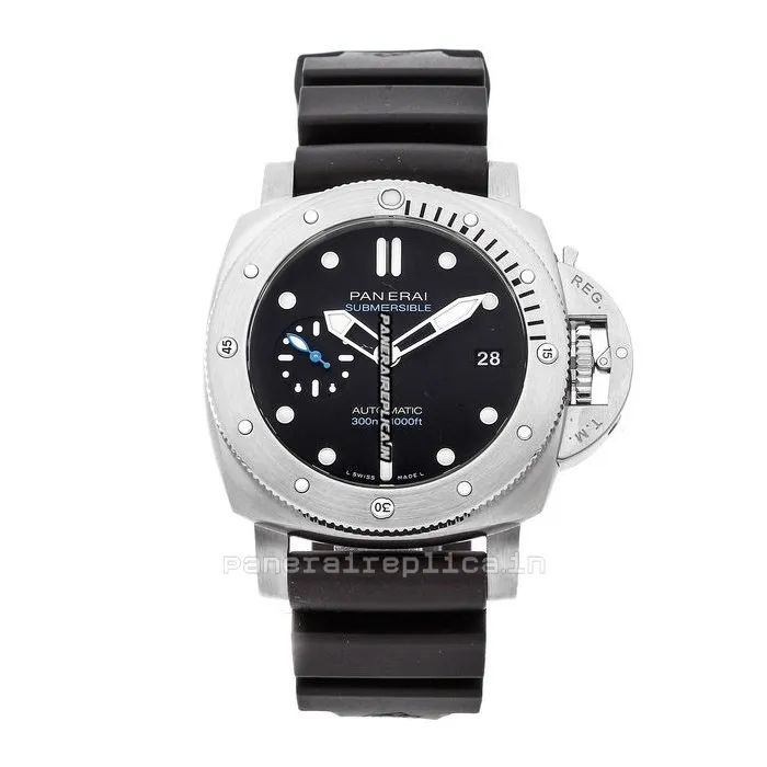 Aaa Replicas Panerai Luminor Submersible 42mm Steel Case Mens/unisex Automatic Watch