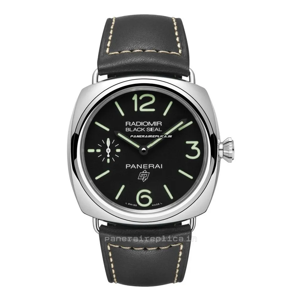 Great Fakes Panerai Radiomir Black Seal 45mm Steel Case Mens/unisex Manual Winding Watch