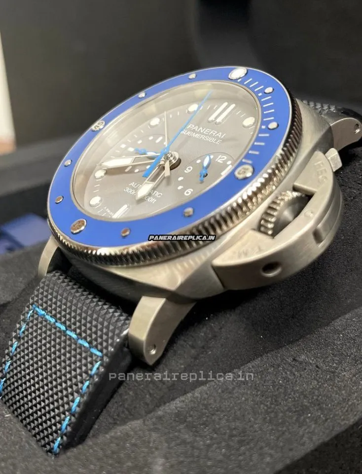 Alternative view of Fine Fakes Panerai Luminor Submersible 47mm Titanium Case Mens/unisex Automatic Watch