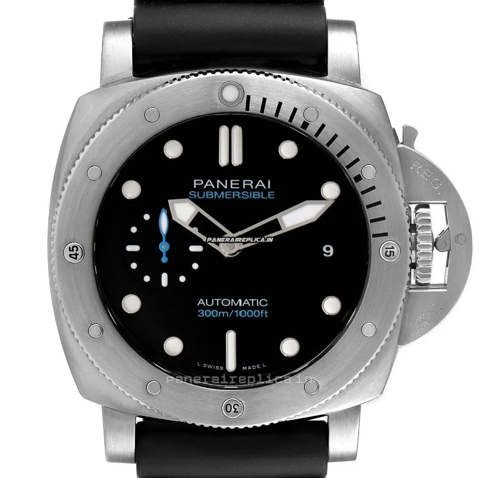 Alternative view of Perfect Fakes Panerai Luminor Submersible 47mm Titanium Case Mens/unisex Automatic Watch