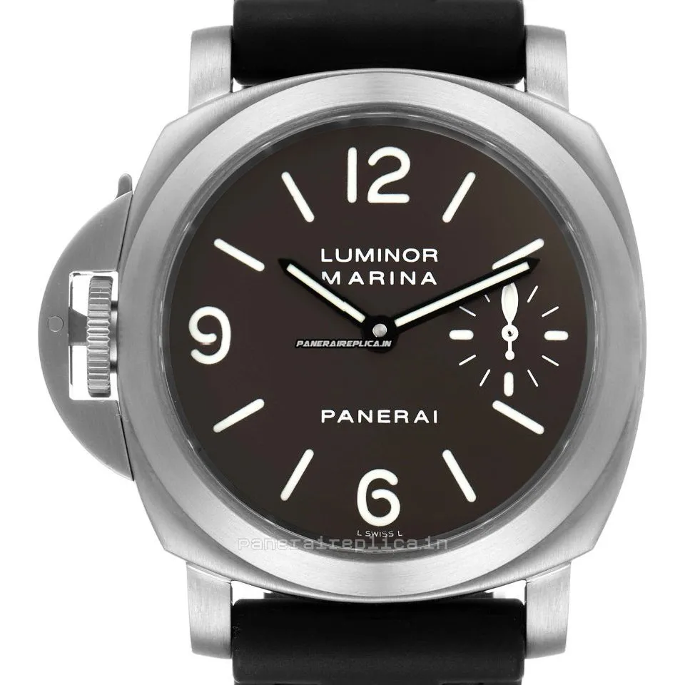 Great Imitation Panerai Luminor Marina 44mm Titanium Case Mens/unisex Manual Winding Watch