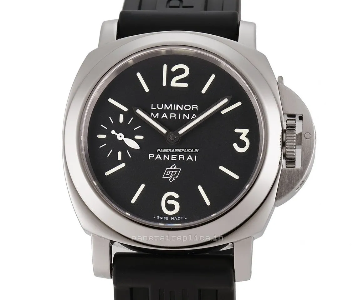 Marvellous Copy Panerai Luminor Marina 44x53mm Steel Case Manual Winding Watch