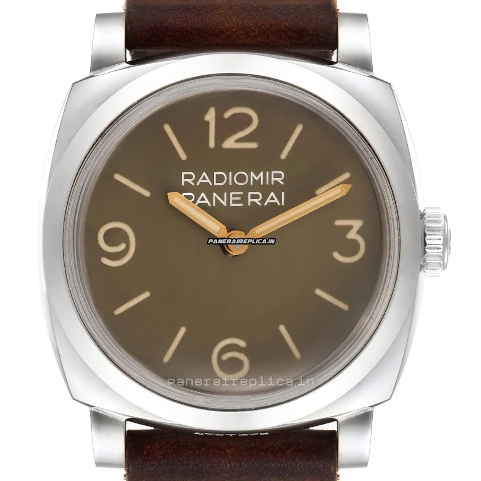 Alternative view of Mind-boggling Fake Panerai Special Editions 47mm Steel Case Mens/unisex Manual Winding Watch