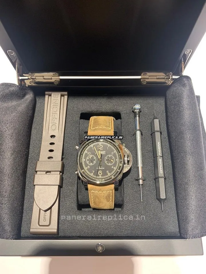 Alternative view of Epic Replicas Panerai Luminor 1950 44mm Steel Case Mens/unisex Automatic Watch