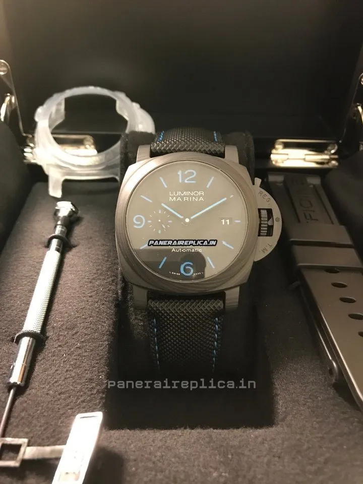 Alternative view of Epic Fake Panerai Panerai Watches 44mm Carbon Case Mens/unisex Automatic Watch