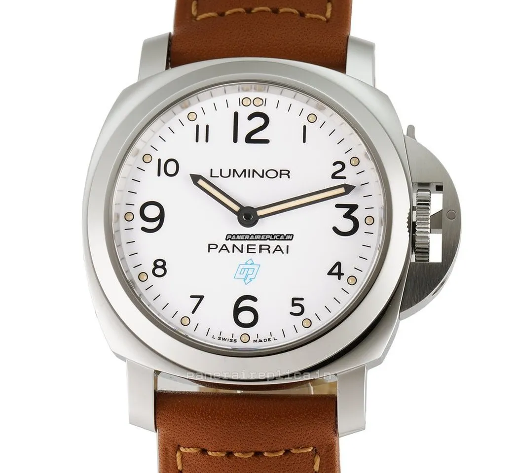 1:1 Replica Panerai Luminor Base 44x54mm Steel Case Manual Winding Watch