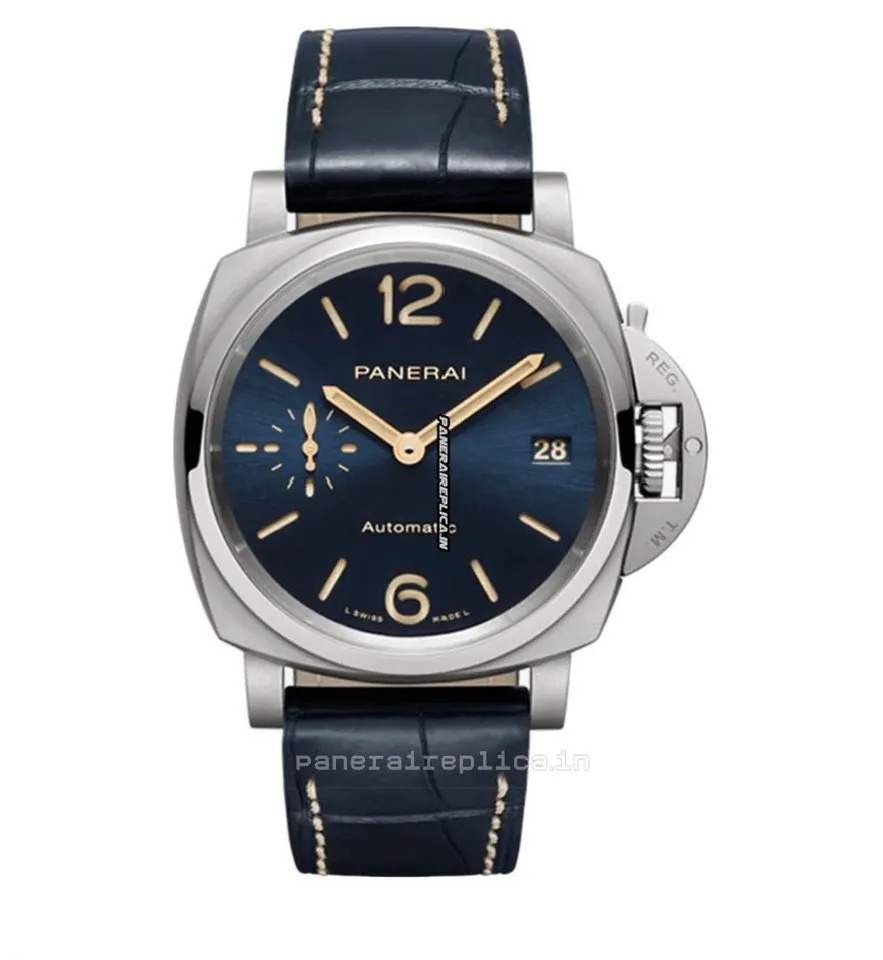 Wonderful Replica Panerai Luminor Due 42mm Titanium Case Automatic Watch