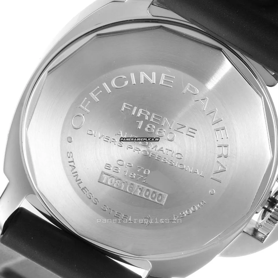 Alternative view of Lovely Replicas Panerai Luminor Submersible 44mm Steel Case Mens/unisex Automatic Watch