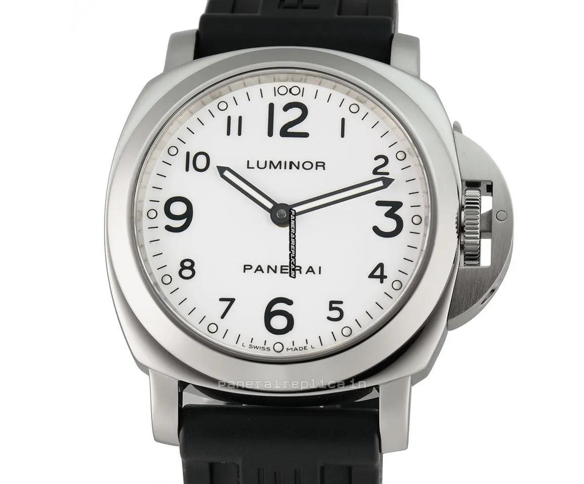 Wonderful Fake Panerai Luminor Base 44x53mm Steel Case Manual Winding Watch