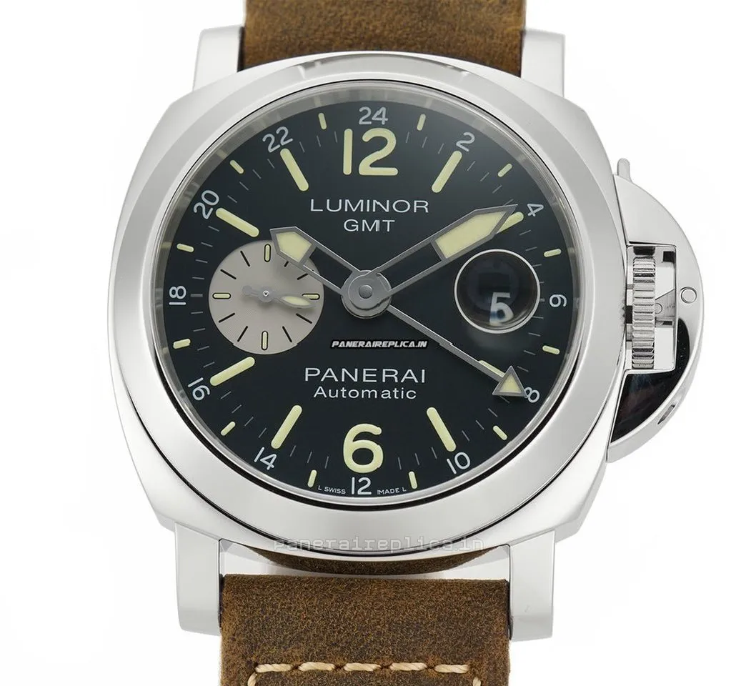 Cheap Replica Panerai Luminor Gmt Automatic 44x53mm Steel Case Automatic Watch