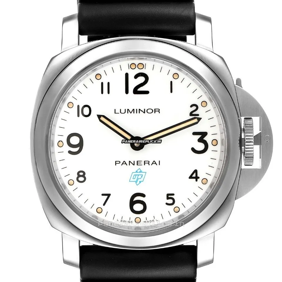 Alternative view of Fantastic Replica Panerai Luminor Base 44mm Steel Case Mens/unisex Manual Winding Watch