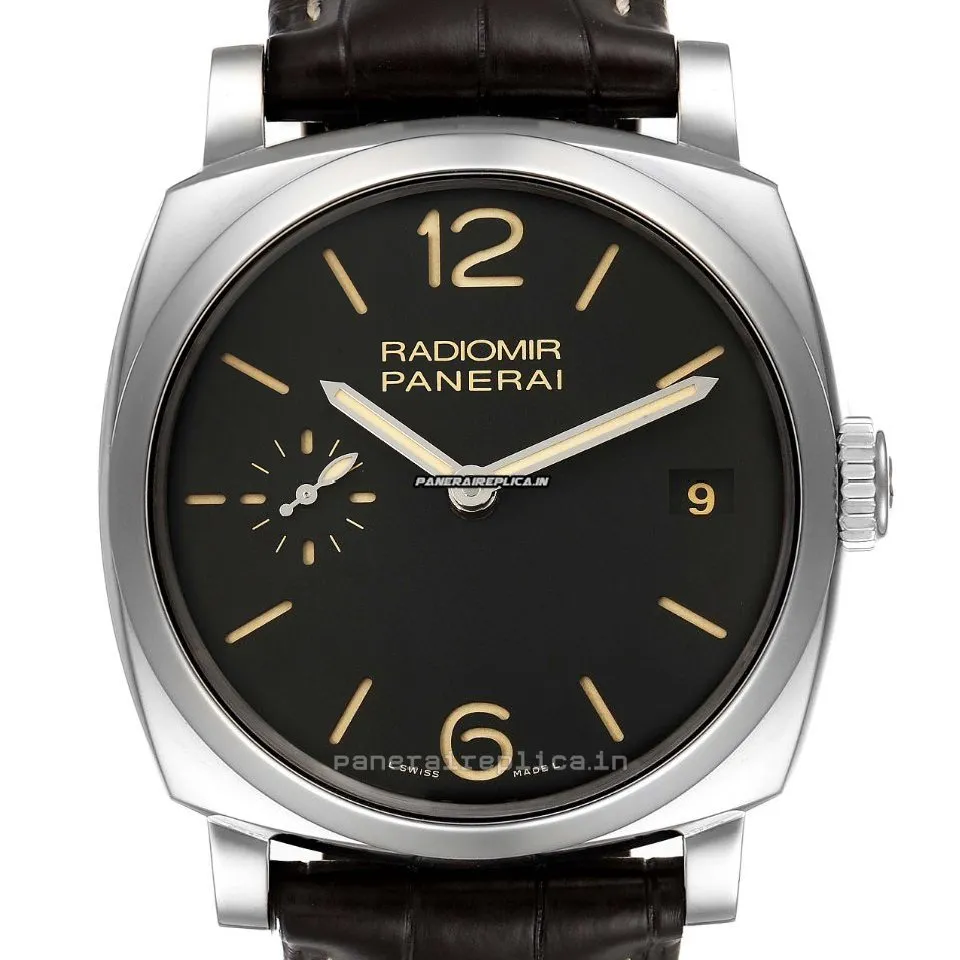 Alternative view of Wonderful Replicas Panerai Radiomir 1940 47mm Steel Case Mens/unisex Manual Winding Watch