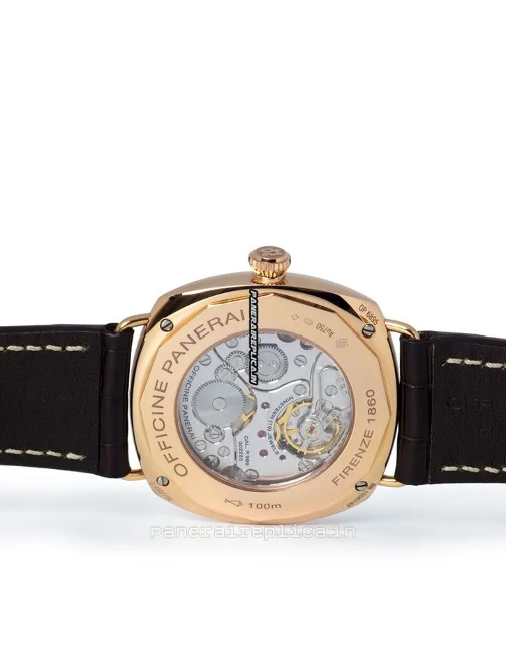 Alternative view of Inexpensive Copy Panerai Radiomir 42mm Rose Gold Case Mens/unisex Manual Winding Watch