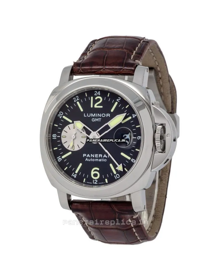 Incredible Copies Panerai Luminor Gmt Automatic 44mm Steel Case Mens/unisex Automatic Watch