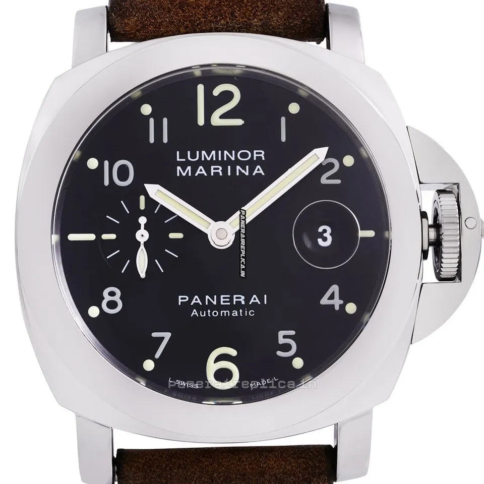 Alternative view of High-end Clone Panerai Luminor Marina 44mm Steel Case Mens/unisex Automatic Watch