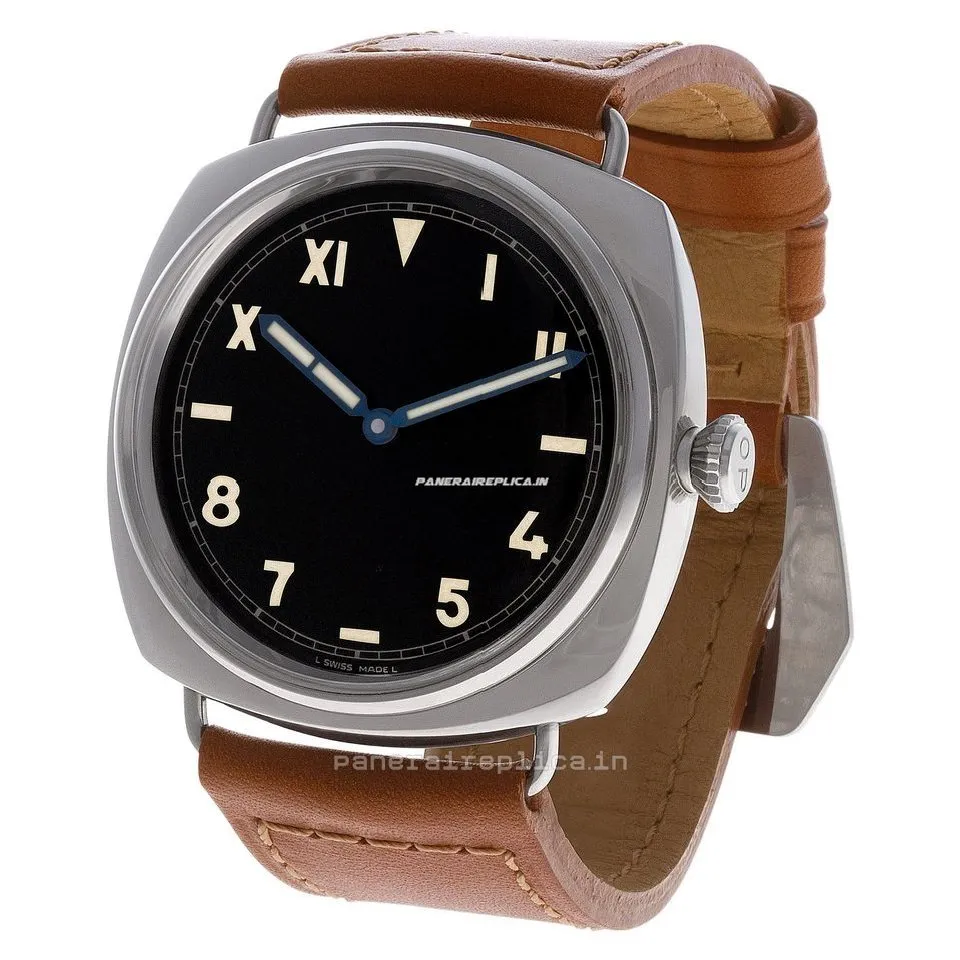 Alternative view of Mind-boggling Knockoff Panerai Special Editions 45mm Steel Case Manual Winding Watch