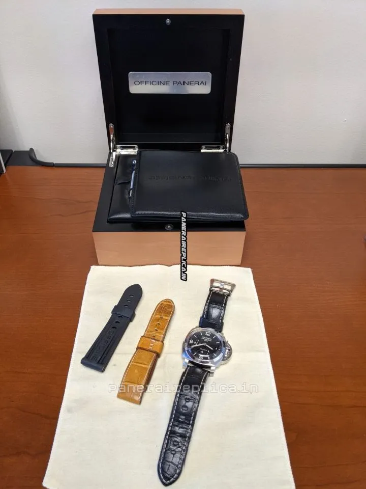Alternative view of Excellent Knockoff Panerai Luminor 1950 44mm Steel Case Mens/unisex Automatic Watch
