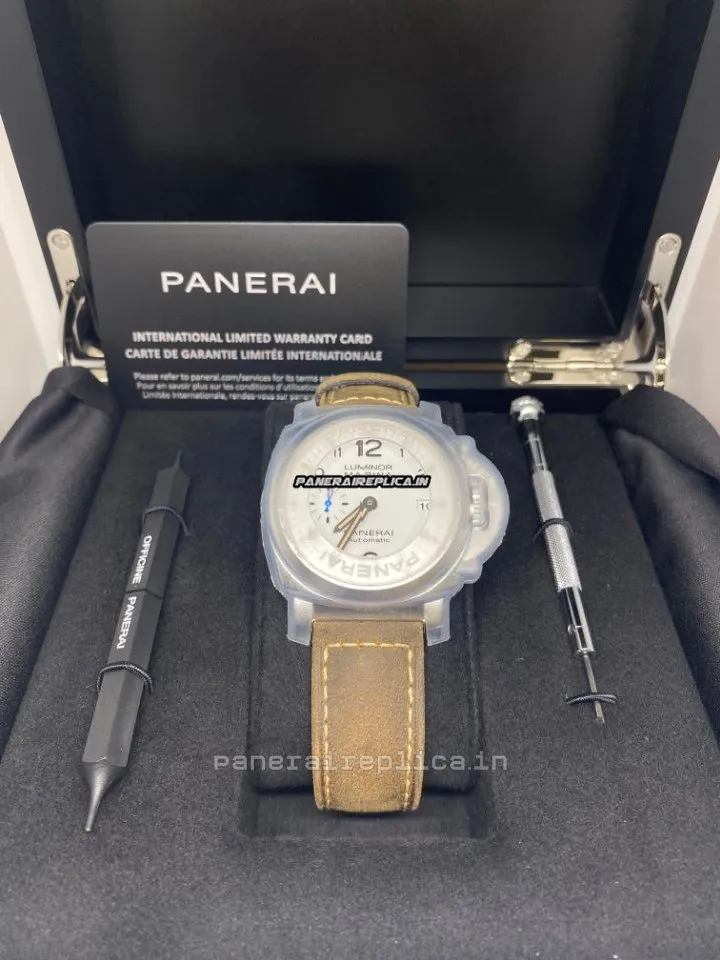 Alternative view of Quality Imitation Panerai Luminor Marina 42mm Steel Case Mens/unisex Automatic Watch