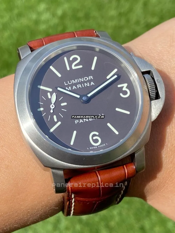 Remarkable Knockoff Panerai Luminor Marina 44mm Titanium Case Mens/unisex Manual Winding Watch