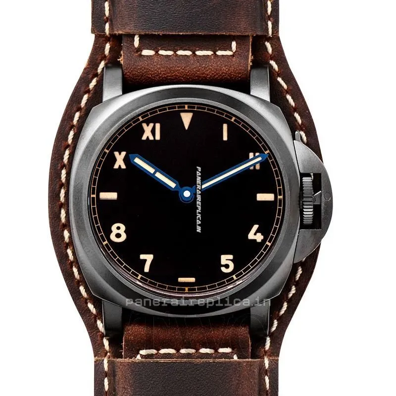 Good Replica Panerai Luminor 44mm Titanium Case Mens/unisex Manual Winding Watch