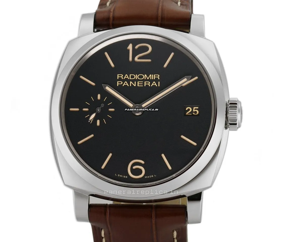 Awesome Replica Panerai Radiomir 1940 47x56mm Steel Case Manual Winding Watch