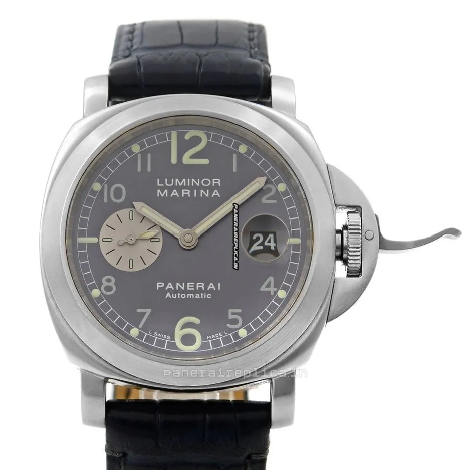 Alternative view of Ideal Clone Panerai Luminor Marina 44mm Steel Case Mens/unisex Automatic Watch
